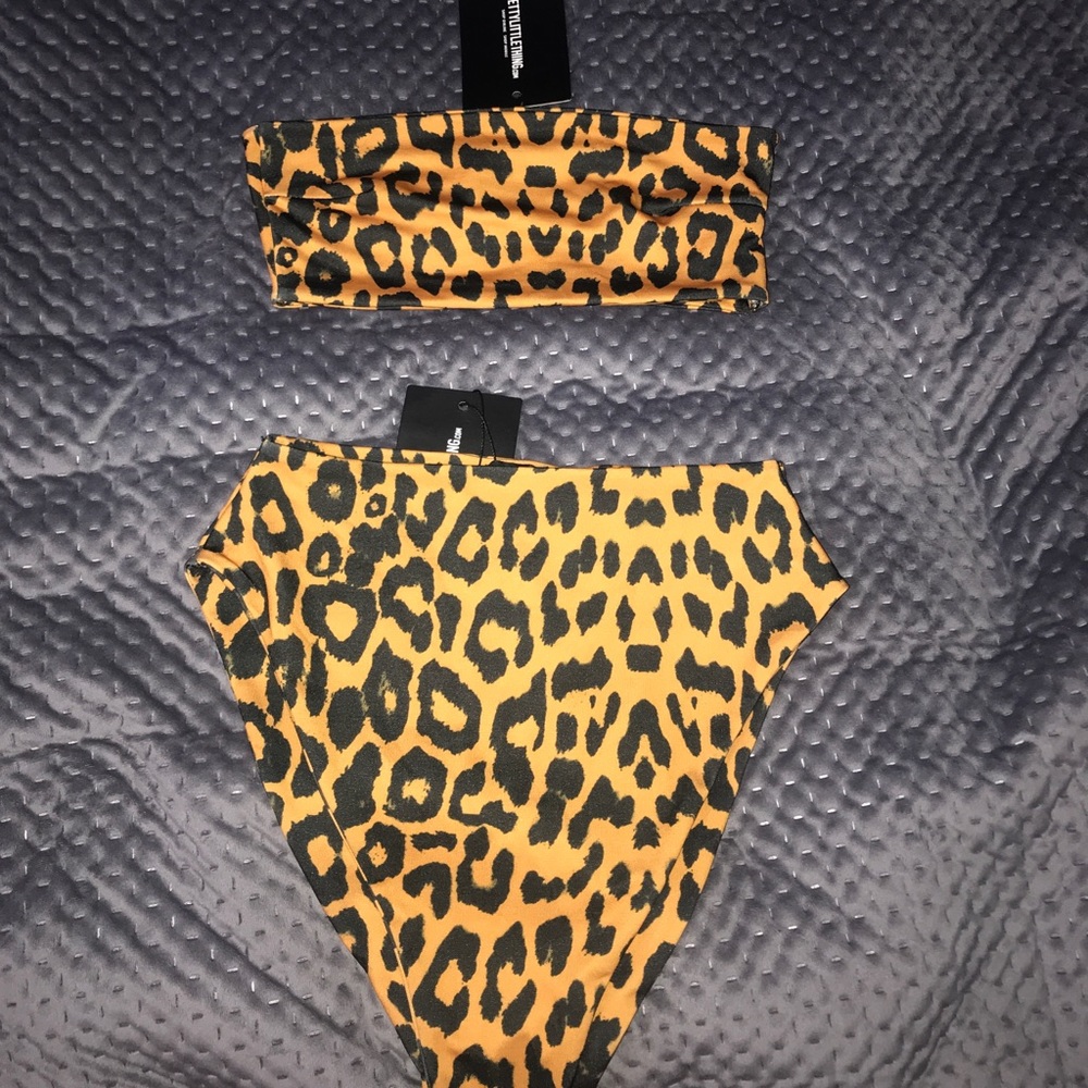 Two piece bathing suit